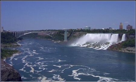 Водопад Ниагара (2) + мост Баффало