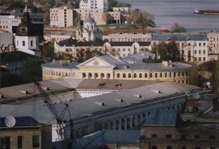 Вид с холма.