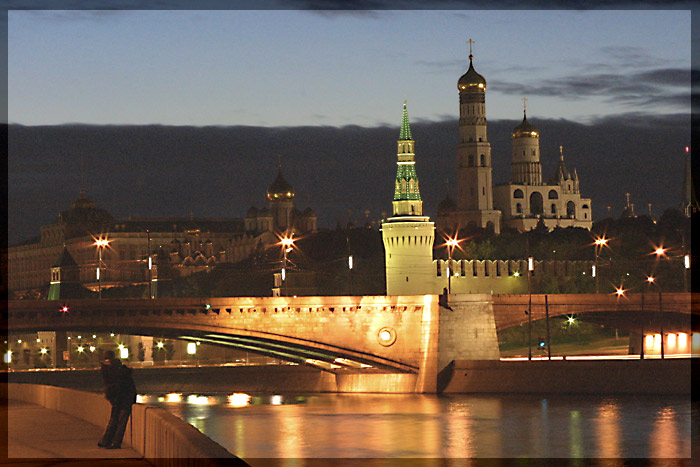 Ночная Москва.