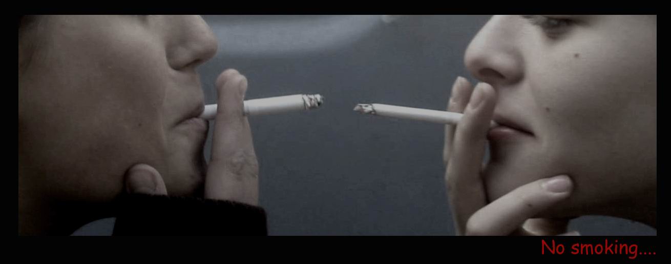 No smoking...