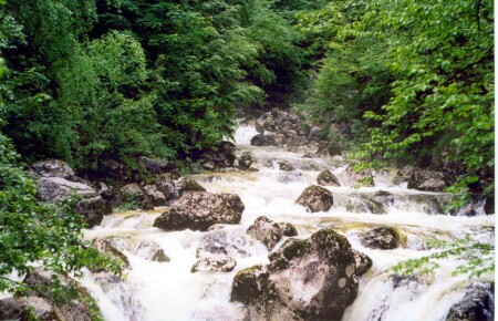 горная река