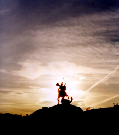 Юрий Долгорукий против солнца