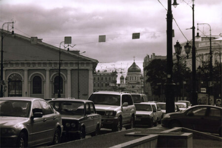 Пробка на Моховой