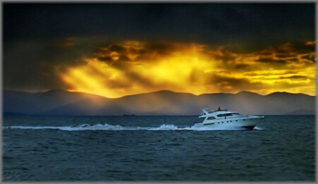 авангардный закат...