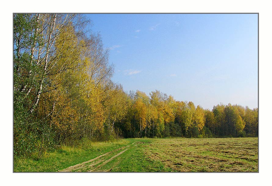 Про бабье лето...