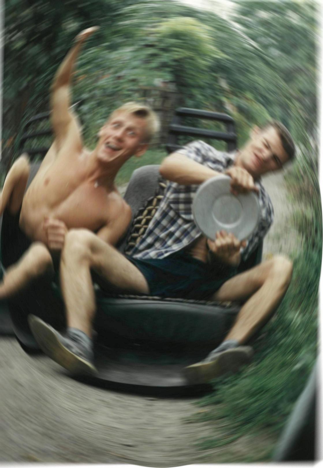 На вираже...