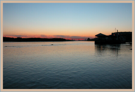 Закат на Иртыше