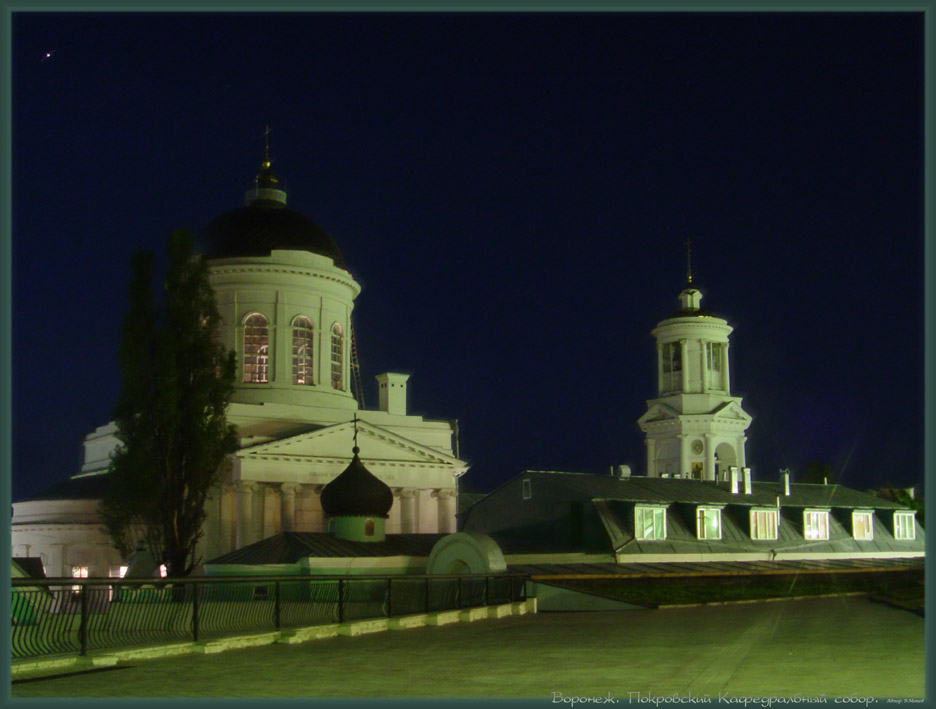 Воронеж. Покровский Кафедральный собор.