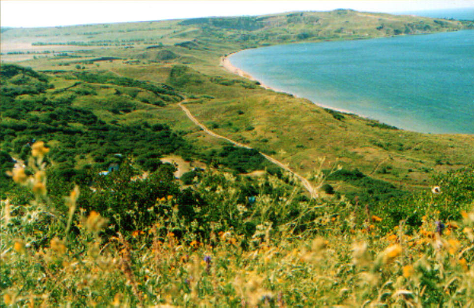 Степь и море.