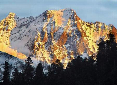 Утро в горах