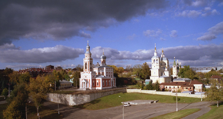 Серпухов с высоты птичьего полета