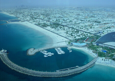 Дубай с высоты птичьего полета