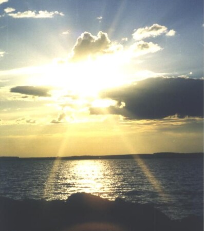 Памятный закат