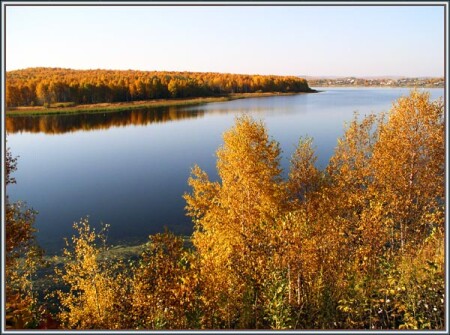 Золотая осень на Чусовой