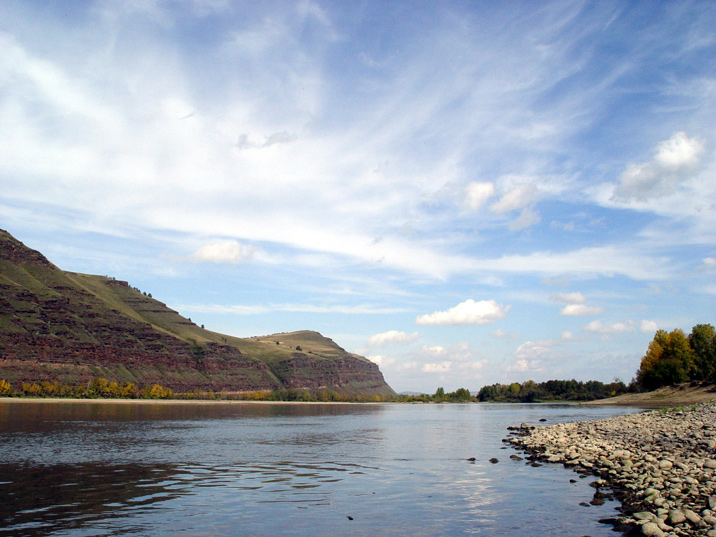 Вода,небо,осень