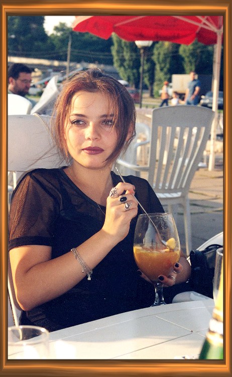 В кафе