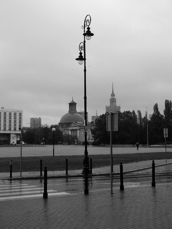 Мокрый город