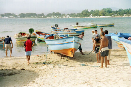 После рыбалки ...