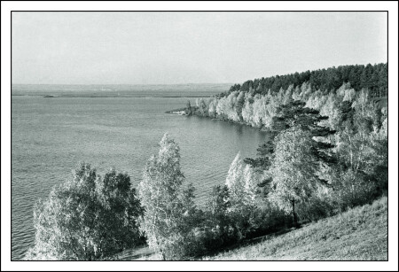Осень черно-белая