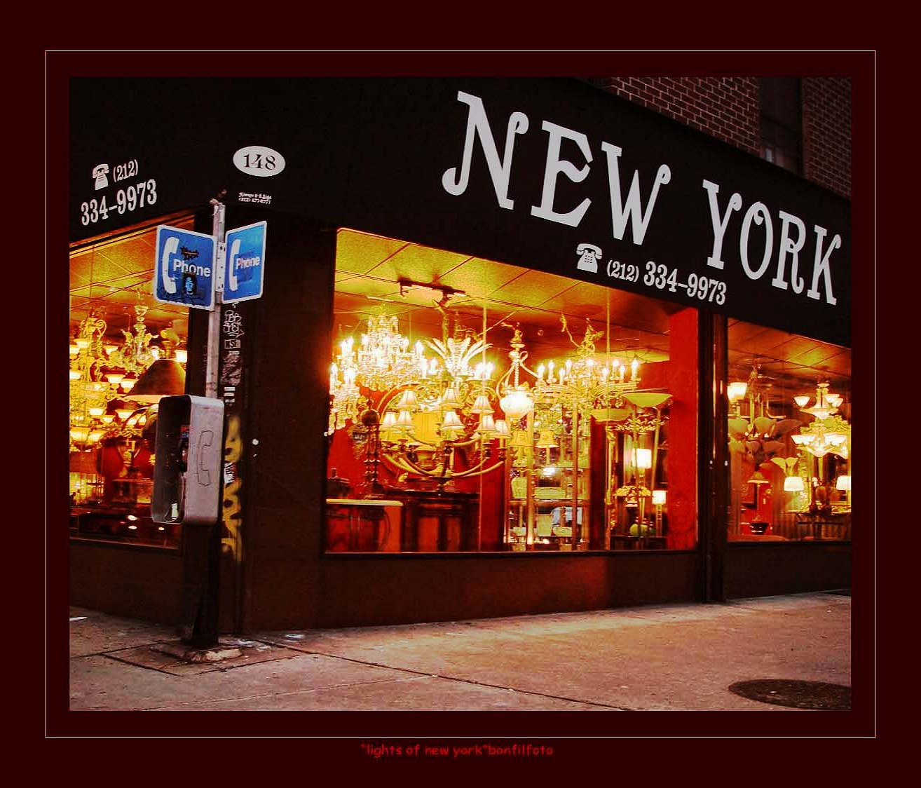 там ,где живут огни.../new york/