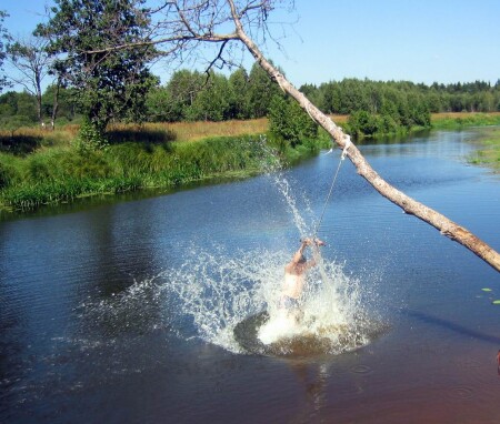 Большой плюх!