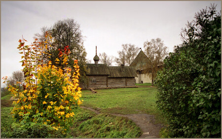 Деревенская осень [2] (Старая Ладога, Ленинградская обл.)