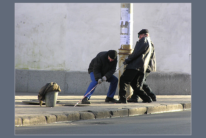 Макрохирургия города. Удаление тромба.