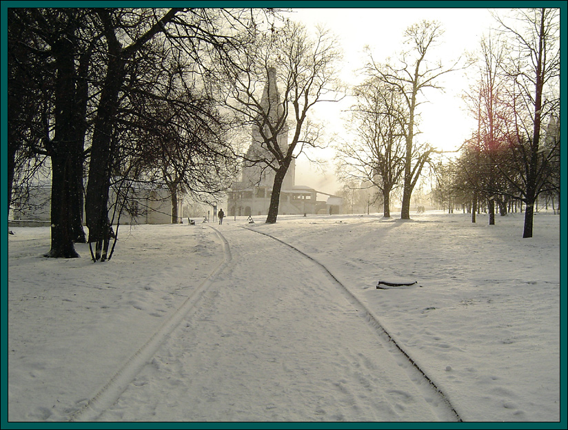 Первый снег в коломенском