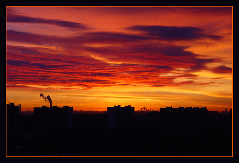 Город в огне