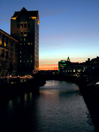 Рассвет (по дороге на любимую работу)