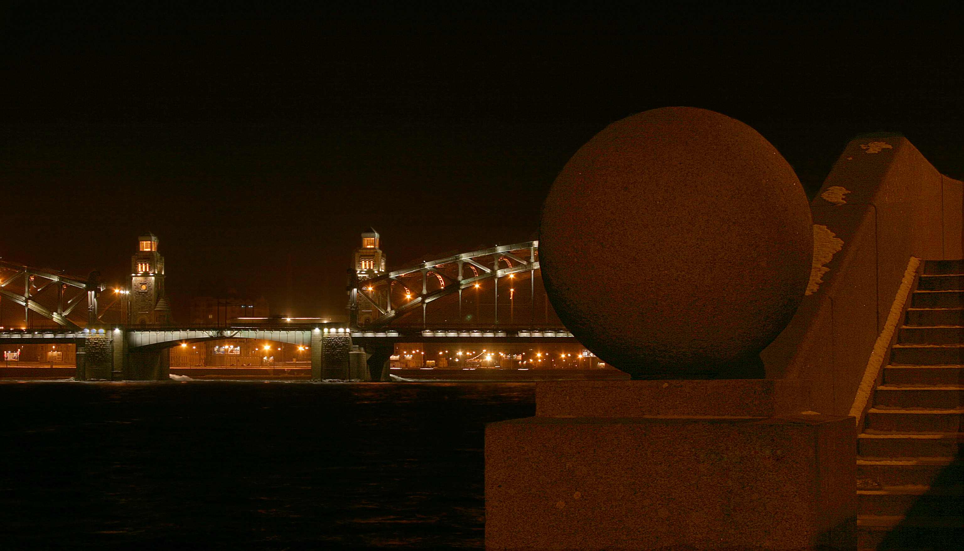 Большеохтинский мост.