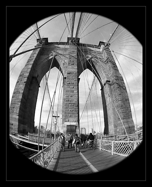 New York. Brooklin Bridge.