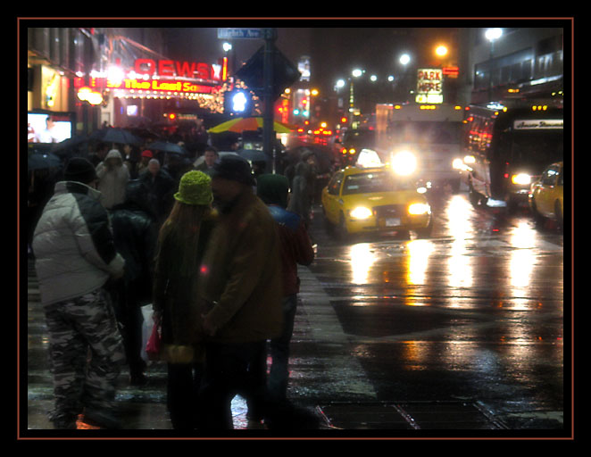 New York. Christmas Eve.