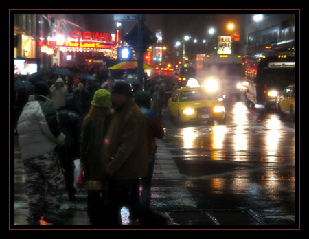 New York. Christmas Eve.