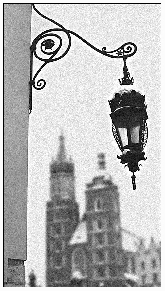 Ностальгия зимнего города/Krakow/