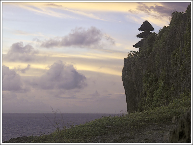 UluWatu, центр, закат