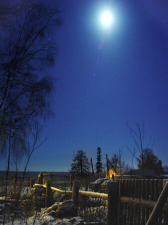 Новогодняя Луна