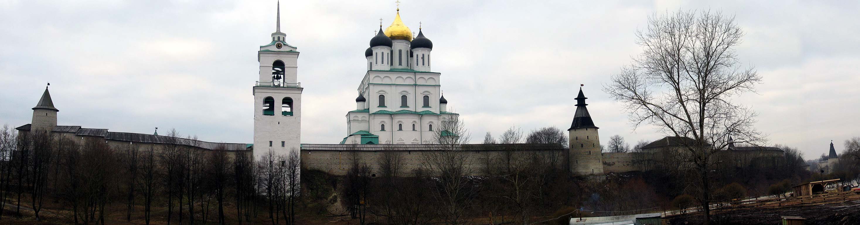 Псковский кремль. (панорама)