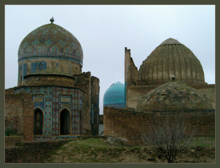 Зима в Самарканде. Шахизинда
