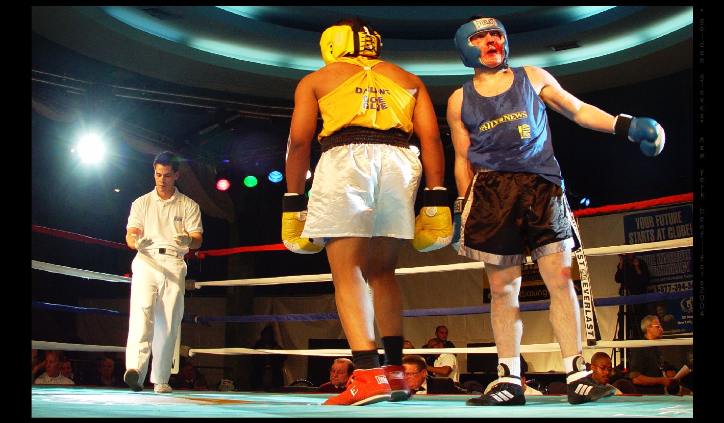 неудачный день.../&quot;golden gloves&quot;new york/