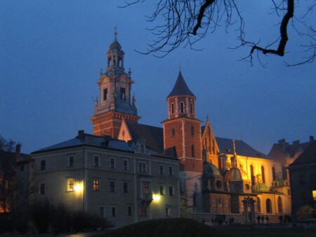 Вавель в сумерках