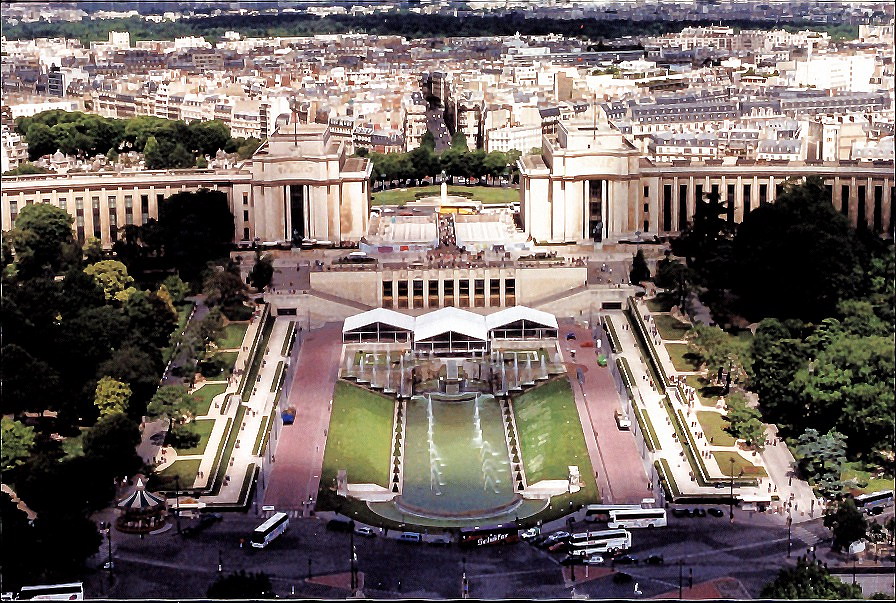 View from Eiffel tower