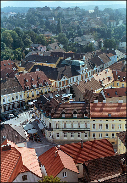 Melk, вид из монастыря 