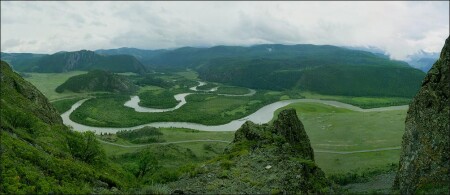 Горный Алтай, долина р. Чуя