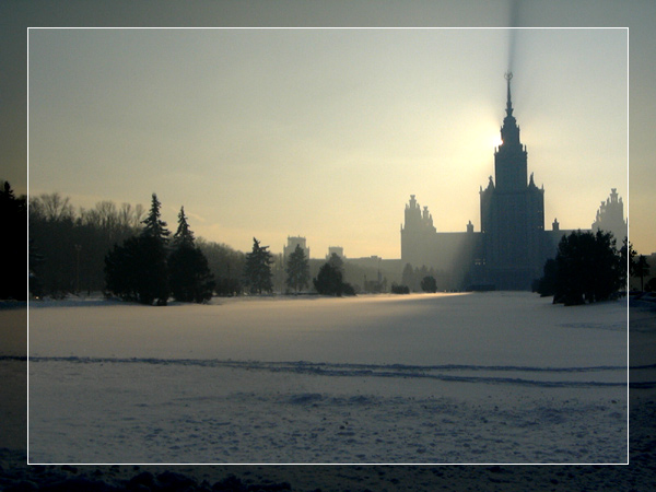 Заход Солнца