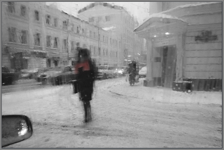 Замоскворечье, Пятницкая, снегопад