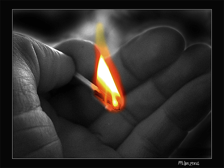 Plays with fire