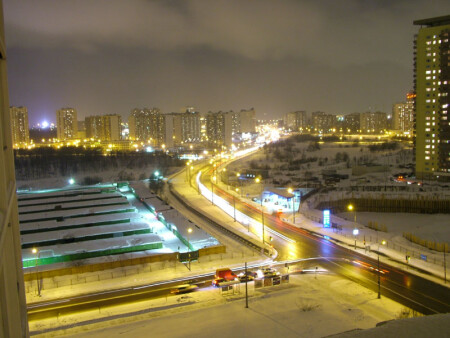 Night Moscow
