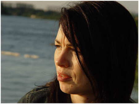 staring at the sea