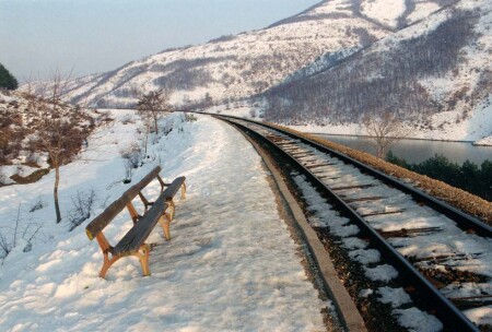 Горный полустанок